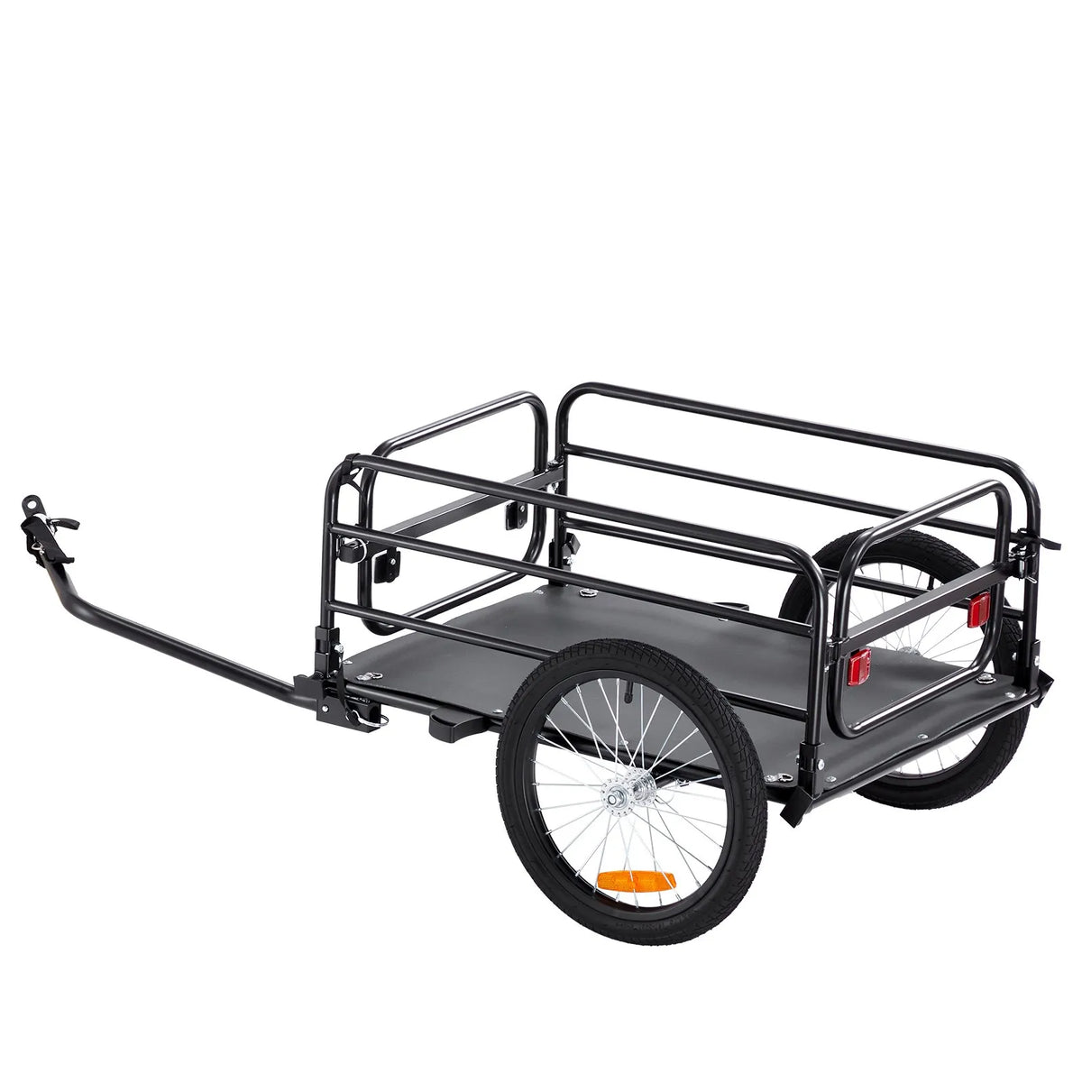 VEVOR salokāma velosipēda kravas piekabe, 72,5 kg, 406 mm riteņi