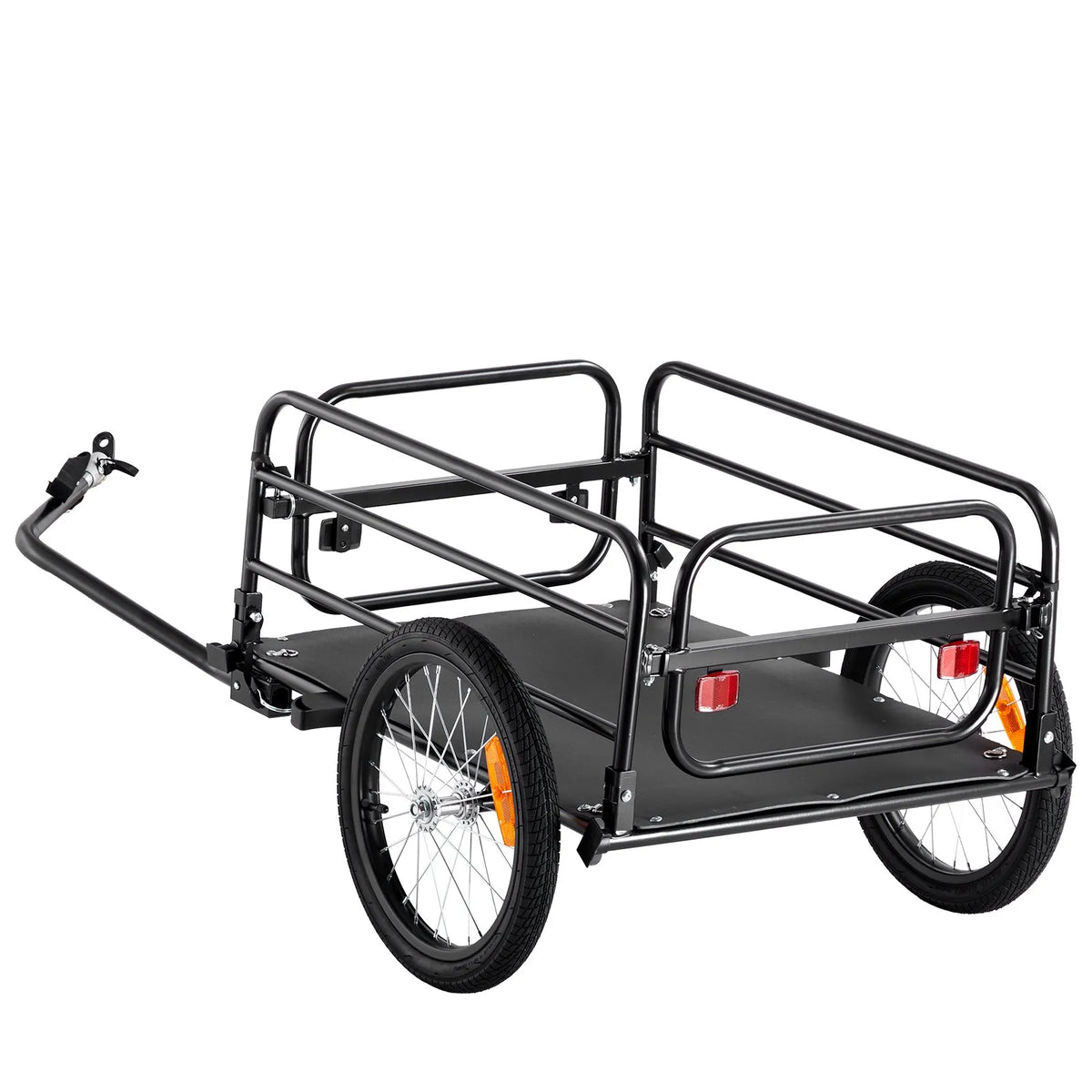 VEVOR salokāma velosipēda kravas piekabe, 72,5 kg, 406 mm riteņi