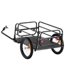 VEVOR salokāma velosipēda kravas piekabe, 72,5 kg, 406 mm riteņi