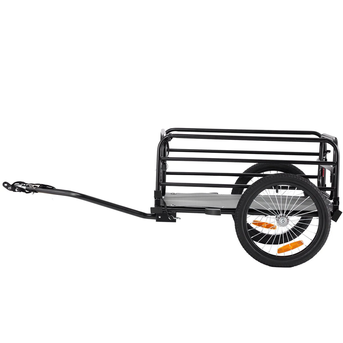 VEVOR salokāma velosipēda kravas piekabe, 72,5 kg, 406 mm riteņi