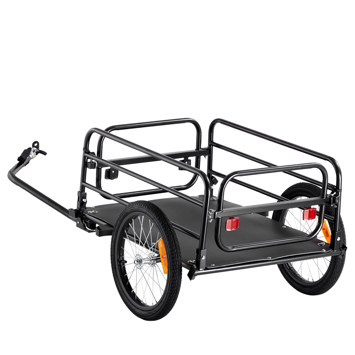 VEVOR salokāma velosipēda kravas piekabe, 72,5 kg, 406 mm riteņi