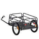 VEVOR salokāma velosipēda kravas piekabe, 72,5 kg, 406 mm riteņi