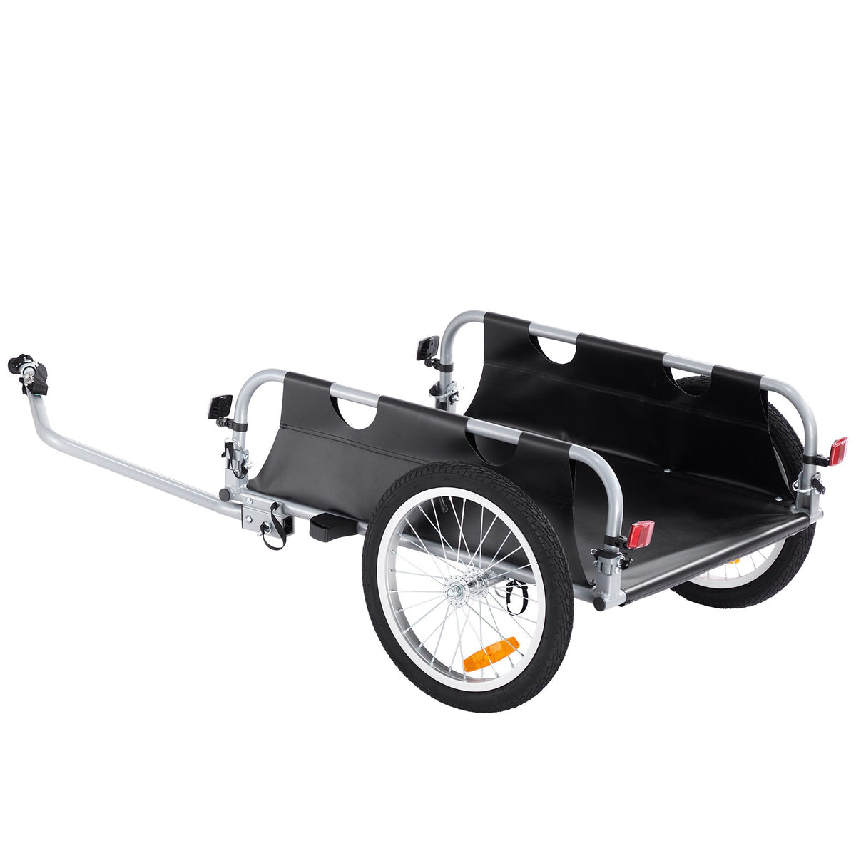 VEVOR salokāma velosipēda kravas piekabe, 45,4 kg, 406 mm riteņi