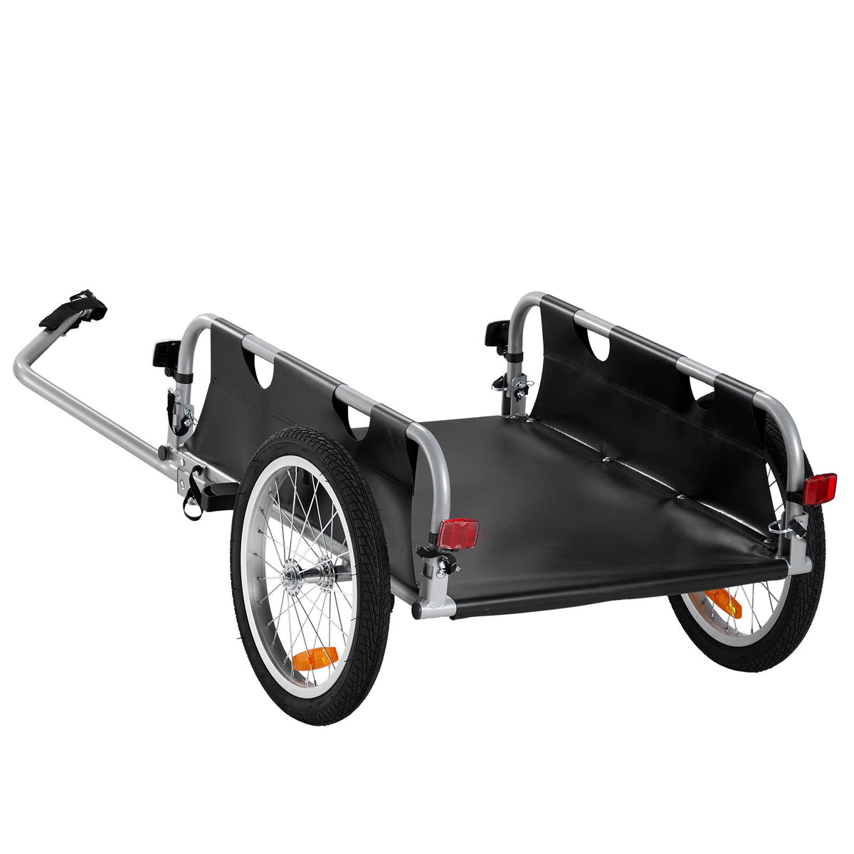 VEVOR salokāma velosipēda kravas piekabe, 45,4 kg, 406 mm riteņi
