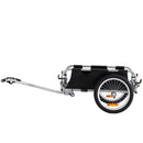 VEVOR salokāma velosipēda kravas piekabe, 45,4 kg, 406 mm riteņi