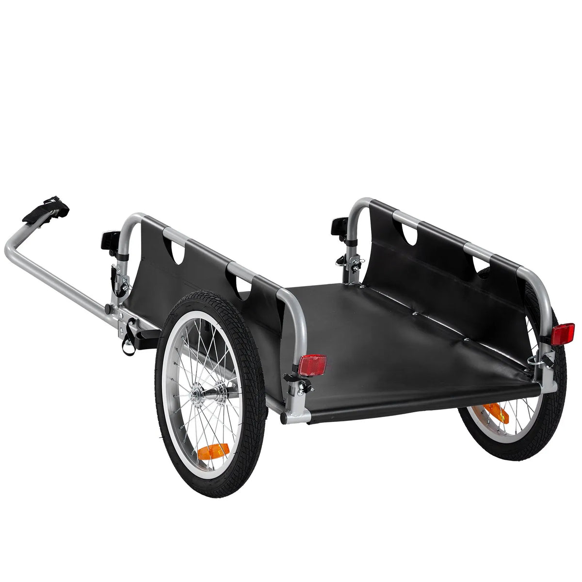 VEVOR salokāma velosipēda kravas piekabe, 45,4 kg, 406 mm riteņi