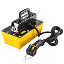 Pneimatiskais hidrauliskais sūknis 689 bar, 2,3 L eļļļas tvertne, plastmasas korpuss ar tālvadības vadību, paredzēts automobiļu rāmja un hidrauliskajām presēm