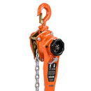 VEVOR manuālais sviras ķēdes pacēlājs, 1000 kg kravnesība, 3 m pacelšanas augstums, G80 sakausējuma tērauda ķēde, divpusējs mehāniskais bremzis, 360° grozāmi āķi noliktavām, būvniecībai un garāžām