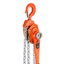 VEVOR rokas ķēdes pacēlājs 6 t (6000 kg) ar 3 m G80 tērauda ķēdi, dubulto sprūdrata mehānisko bremzi un 360° rotējošiem āķiem noliktavām, būvniecībai un garāžām