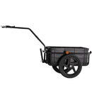 VEVOR salokāma velosipēda kravas piekabe, 39,9 kg, 406 mm riteņi, ar pārsegu