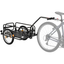 VEVOR 2-in-1 salokāma velosipēda kravas piekabe-ratiņi, 40 kg, 406 mm