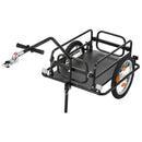 VEVOR 2-in-1 salokāma velosipēda kravas piekabe-ratiņi, 40 kg, 406 mm