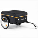 VEVOR salokāma velosipēda kravas piekabe, 59 kg, 508 mm riteņi, ar pārsegu