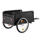 VEVOR salokāma velosipēda kravas piekabe, 59 kg, 508 mm riteņi, ar pārsegu