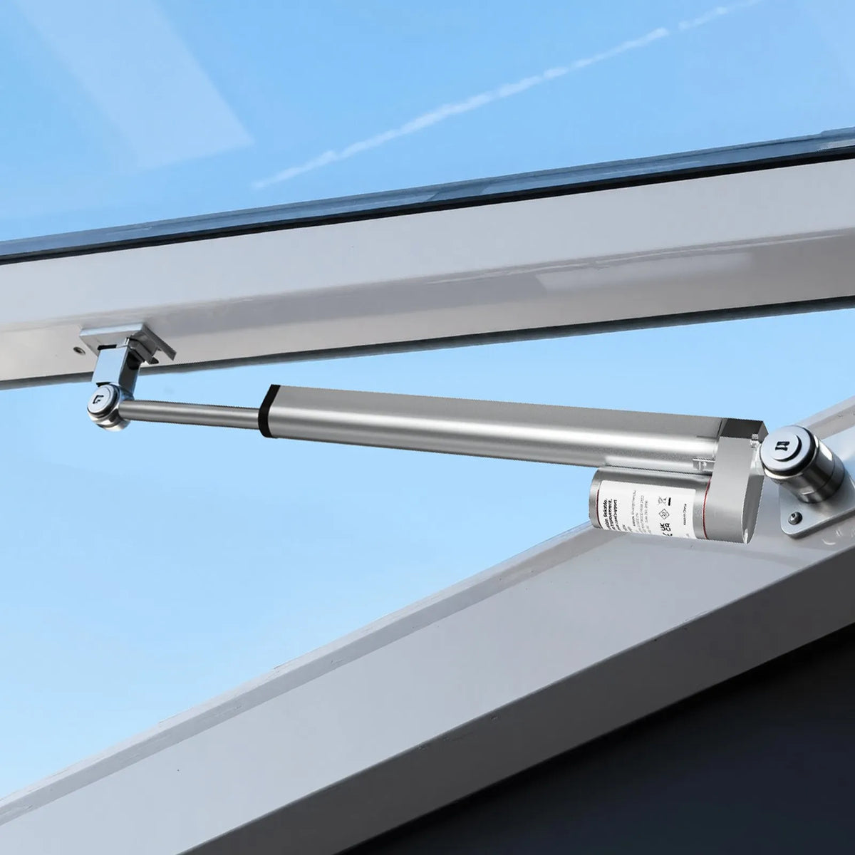 VEVOR Linear Actuator 12 V 25 cm 15 mm/s High-Speed 1000 N Linear Motion Actuator with IP54 Protection and Mounting Bracket for Lifting Tables, Reclining Chairs and Window or Door Openers