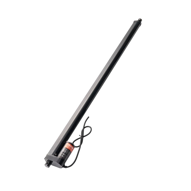 VEVOR lineārais aktuators 12 V, gājiens 50,8 cm, ātrums 14 mm/s, slodze līdz 99,8 kg/1000 N, IP54 aizsardzība
