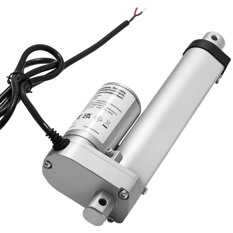 VEVOR 12 V lineārais aktuators 10,2 cm 15 mm/s 1000 N lineārās kustības aktuators ar IP54 aizsardzību un montāžas kronšteinu paceļamiem galdiem atpūtas krēsliem logu un durvju atvērējiem