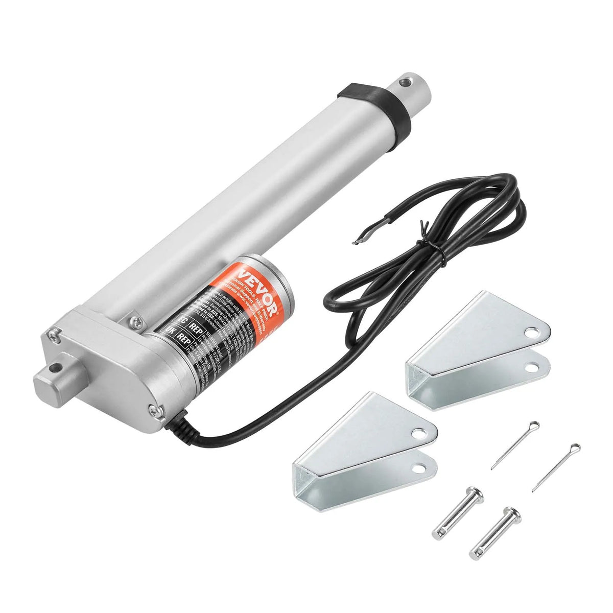 VEVOR lineaarsõiduk 12 V, 15,2 cm, 1,4 cm/s, suur kiirus, 99,8 kg, 1000 N, IP54 kaitseklass
