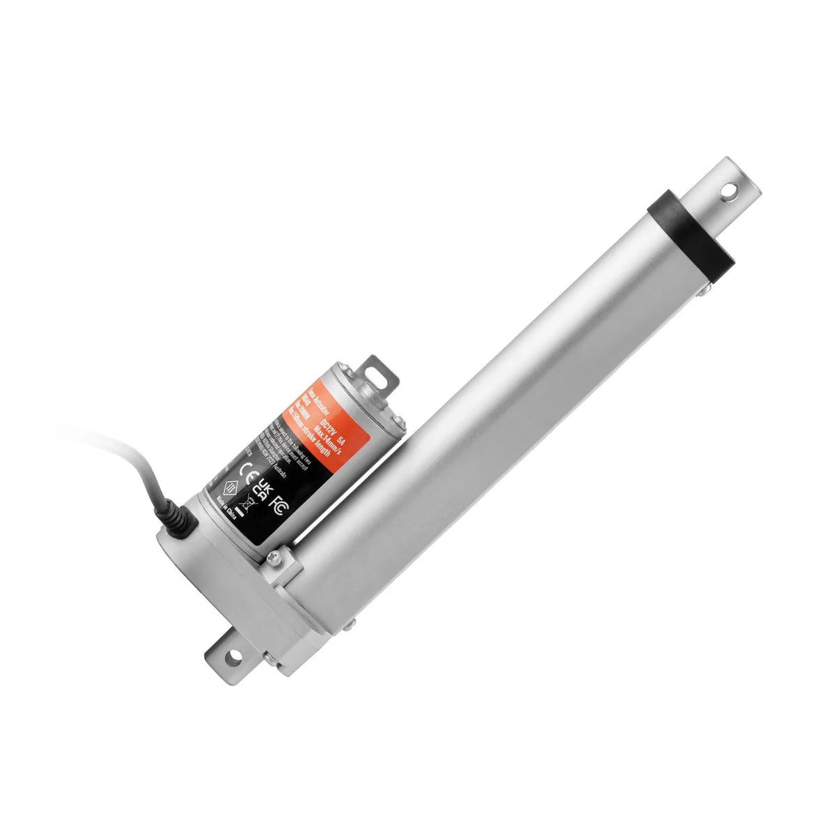 VEVOR lineaarsõiduk 12 V, 15,2 cm, 1,4 cm/s, suur kiirus, 99,8 kg, 1000 N, IP54 kaitseklass