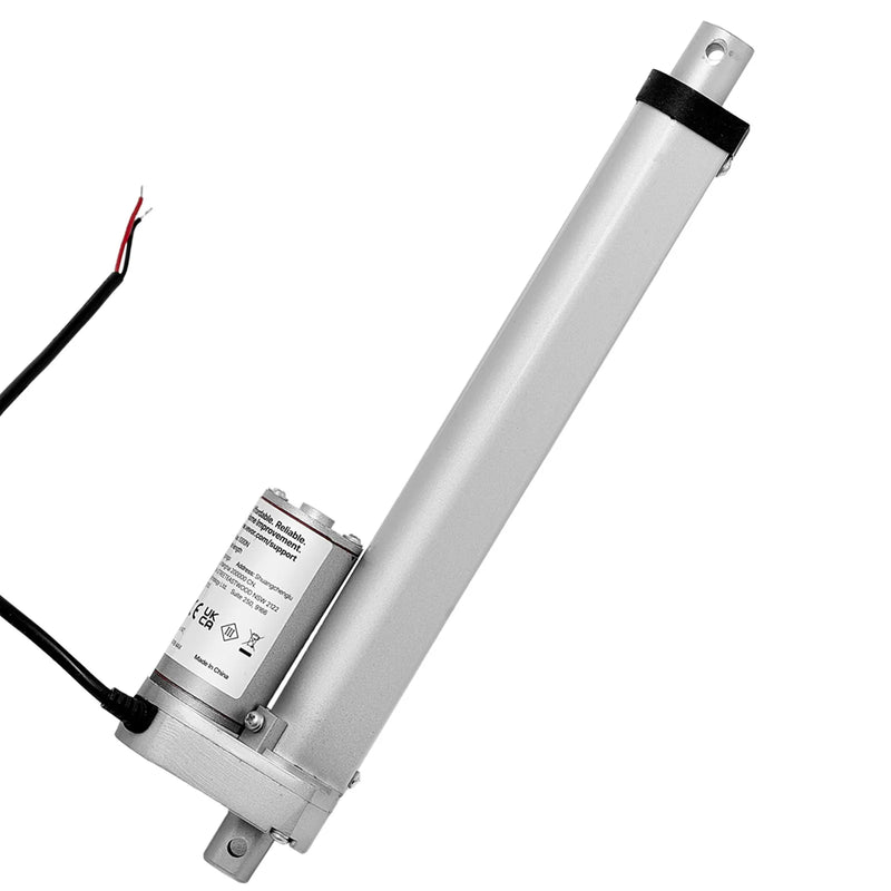 VEVOR 12 V lineārais aktuators 20,3 cm 15 mm/s 1000 N ar IP54 aizsardzību un montāžas kronšteinu paceļamiem galdiem atpūtas krēsliem logu un durvju atvērējiem