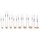 VEVOR 10 gab. magnētiskās indukcijas sildītāja spoles, inductor siltuma piederumi, mini sildītāja spoles komplekts ar elastību un ilgu kalpošanas laiku, piemērots rūsa rievotu skrūvju un uzgriežņu noņemšanai, 8 spoles + 1 U-veida + 1 brīvformas