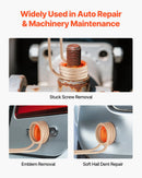 VEVOR indukcijas sildītājs skrūvju atskrūvēšanai, 1100 W, 230 V, rokas indukcijas instruments rūsējušu skrūvju un uzgriežņu atbrīvošanai, komplektā ar 3 spolēm, piemērots auto darbnīcām un remontam