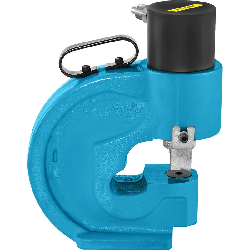 VEVOR CH-70 hidrauliskais urbj-perforators (urbšanas un perforēšanas instruments) ar 35 T spēku, plakanas vara urbšanas spēju, elektrisko L veida sūkni, kā arī CP-700 H un CFP-800-1 busbar uzgaļiem no volframa tērauda.