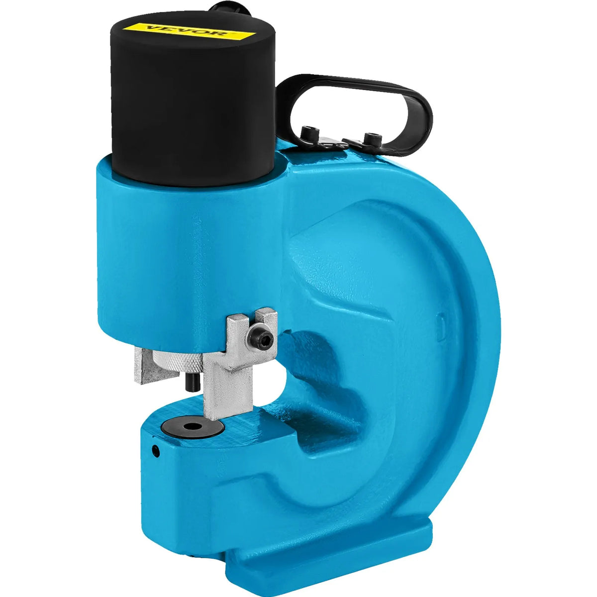 VEVOR CH-70 Hydraulic Drill-Breaker (Drilling and Breaking Tool) with 35 T Force, Flat Copper Drilling Capability, Electric L-Shaped Pump, and CP-700 H and CFP-800-1 Tungsten Steel Busbar Attachments