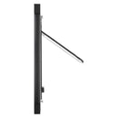 VEVOR kaķu durvis logam, regulējamas loga platumam 787–914 mm, 4 droši bloķēšanas režīmi, alumīnija rāmis un augstas caurspīdības stikls, magnētiska aizvēršana, laikapstākļu izturīgas, ātri uzstādāmas mājdzīvnieku durvis kaķiem, melnas