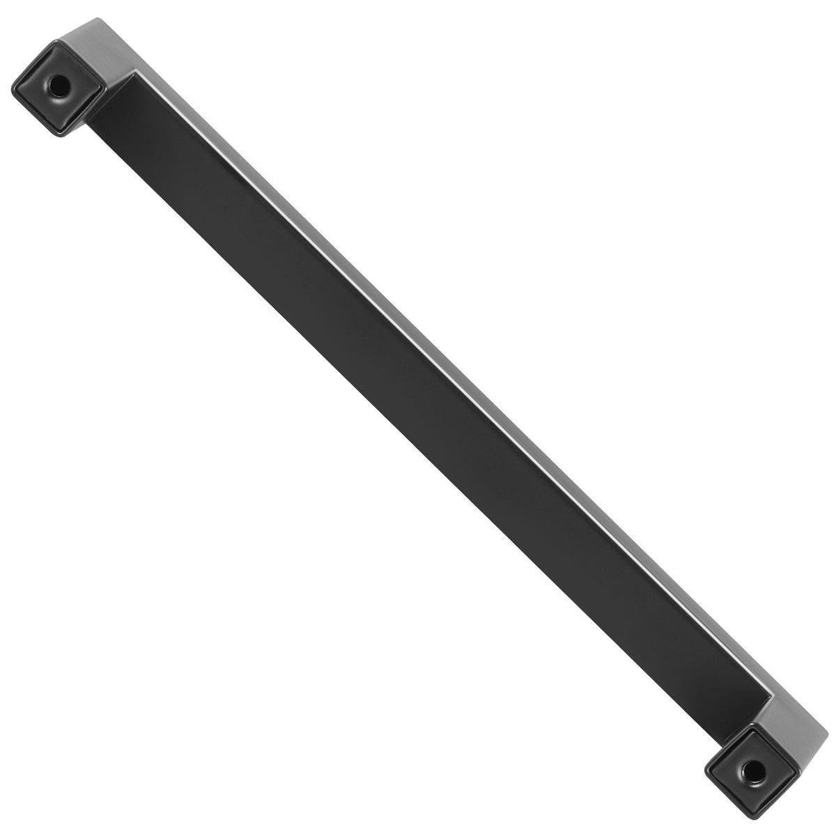 VEVOR 30-Piece Cabinet Handle Set, 96 mm Hole Spacing, Slim Square Design, Stainless Steel Modern Kitchen Cabinet and Drawer Handles, Suitable for Kitchen, Bathroom and Bar, Matte Black