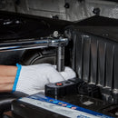 VEVOR 12,7 mm triecienuzgaļu komplekts (ES mērvienībās), 65 gabali, SAE 9,5–31,8 mm un metriskie 10–24 mm, 6-stūru Cr-V sakausējuma tērauds auto remontam, izturīga konstrukcija, viegli salasāmi marķējumi, uzglabāšanas koferis