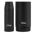 VEVOR trieciensloksņu komplekts 26 gab 12,7 mm piedziņa, dziļās 6-punktu uzmavas, 10-36 mm, CR-V leģētais tērauds, uzglabāšanas kaste