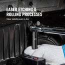 VEVOR trieciens uzgriežņu atslēgu komplekts 12,7 mm, 13 gab., dziļie, 10–24 mm, Cr-V tērauds, 6-kantes, ar glabāšanas kārbu