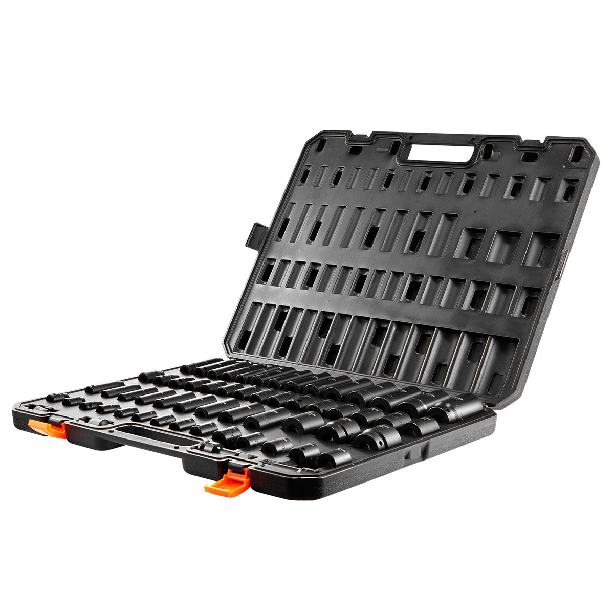 VEVOR trieciensloksņu komplekts 59 gab 6 punktu 9,5 mm un 12,7 mm piedziņa