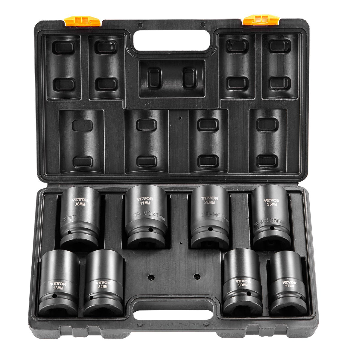 VEVOR Impact Socket Set 8 Pieces 6 Point 25.4 mm Drive