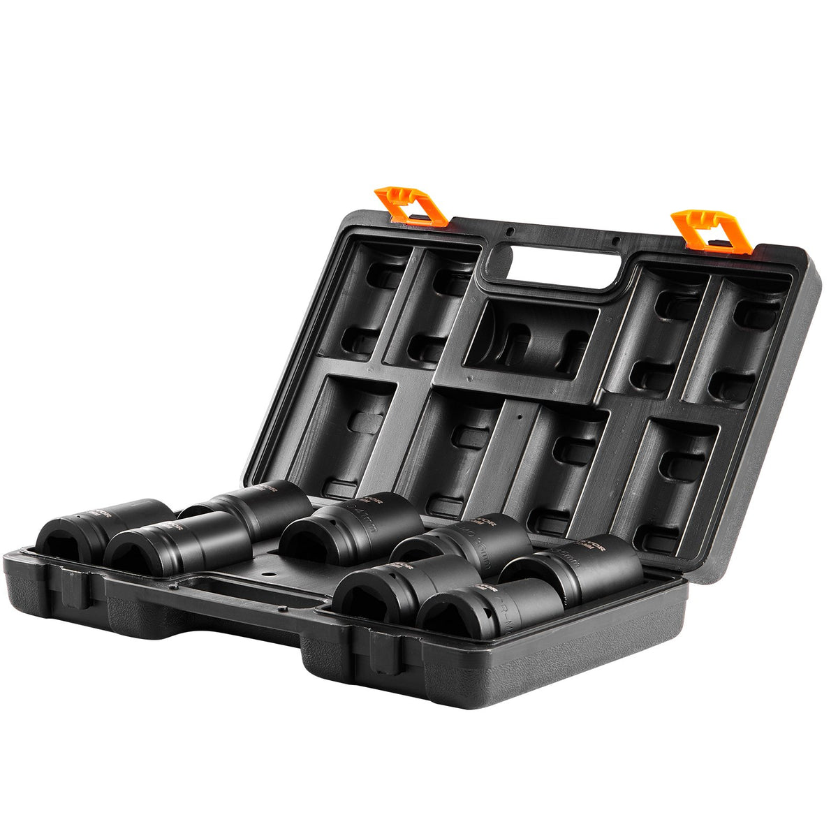 VEVOR Impact Socket Set 8 Pieces 6 Point 25.4 mm Drive