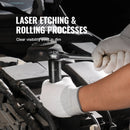 VEVOR trieciens uzgriežņu atslēgu komplekts 18 gab., 6-kantes, 9,53 mm, ar uzgaļiem, sprūdrata atslēgu un kārbu