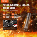 VEVOR trieciens использует узлы 55 габ., 6-кантов, 6,35 мм, ar rokas atslēgu un kārbu