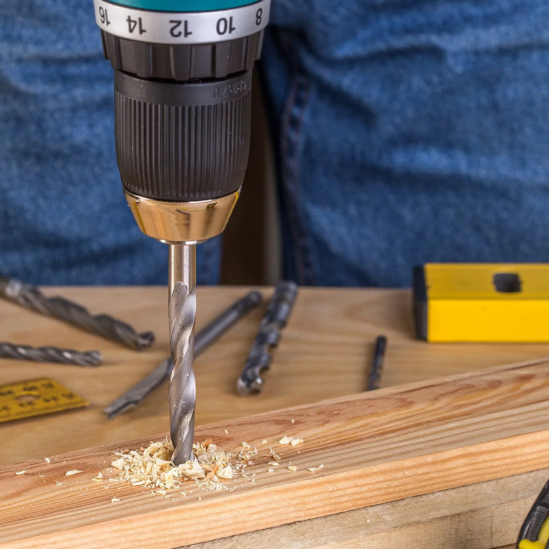 VEVOR urbju un skrūvgriežu uzgaļu komplekts, 246 daļas, urbšanai un skrūvēšanai kokā, metālā un betonā, kombinēts komplekts ar sakārtotu pārnēsājamu koferi