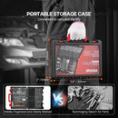 VEVOR urbju un skrūvgriežu uzgaļu komplekts, 318 daļas, urbšanai un skrūvēšanai kokā, metālā un betonā, kombinēts komplekts ar sakārtotu pārnēsājamu koferi