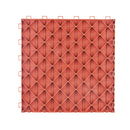 VEVOR savienojamas garāžas grīdas flīzes 30,5 × 30,5 × 1,35 cm, 25 gab., ar neslīdošu divpusēju tekstūru, sarkanas