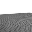 VEVOR savienojamas garāžas grīdas flīzes 30,5 × 30,5 × 1,35 cm, 50 gab., ar neslīdošu divpusēju tekstūru, melnas