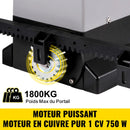 VEVOR automātiskais bīdāmo vārtu atvērējs, līdz 1800 kg un 7 m vārtiem, ar 4 tālvadības pultīm un lietotnes vadību, elektriskais piedziņas motors ar pilnu uzstādīšanas un drošības sistēmas komplektu