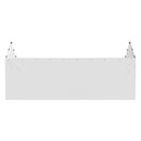 VEVOR nojumes sānu pārsegs, 6000 × 3000 mm, ūdens- un UVizturīgs, balts, bez augšdaļas un rāmja