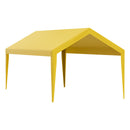 VEVOR nojumes jumta pārsegs 3,05 × 6,10 m, ūdensnecaurlaidīgs, UV aizsargāts, ar gumijas saspraudēm, bēšs – tikai pārsegs (bez karkasa)