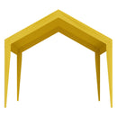 VEVOR nojumes jumta pārsegs 3,05 × 6,10 m, ūdensnecaurlaidīgs, UV aizsargāts, ar gumijas saspraudēm, bēšs – tikai pārsegs (bez karkasa)