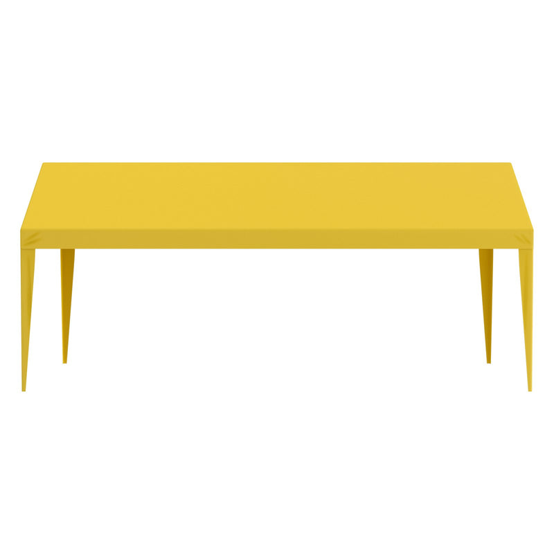 VEVOR nojumes jumta pārsegs 3,05 × 6,10 m, ūdensnecaurlaidīgs, UV aizsargāts, ar gumijas saspraudēm, bēšs – tikai pārsegs (bez karkasa)