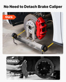 VEVOR riteņu savirzes regulēšanas instruments, 2 gab. pastiprinātas nerūsējošā tērauda savirzes plāksnes ar 2 mērlentēm, precīzs automobiļu riteņu regulēšanas rīks lietošanai mājas apstākļos, piemērots vieglajiem auto, kravas automobiļiem un SUV