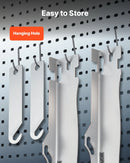 VEVOR riteņu savirzes regulēšanas instruments, 2 gab. pastiprinātas nerūsējošā tērauda savirzes plāksnes ar 2 mērlentēm, precīzs automobiļu riteņu regulēšanas rīks lietošanai mājas apstākļos, piemērots vieglajiem auto, kravas automobiļiem un SUV