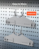 VEVOR riteņu savirzes regulēšanas instruments, 2 gab., pastiprinātas oglekļa tērauda savirzes un sagāzuma regulēšanas plāksnes ar digitālo leņķa mērītāju un 2 mērlentēm, precīzs auto riteņu regulēšanas rīks automašīnām, kravas auto un SUV